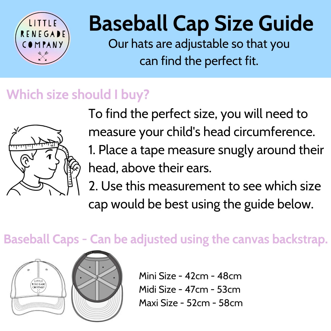 LOLA BASEBALL CAP - 3 Sizes