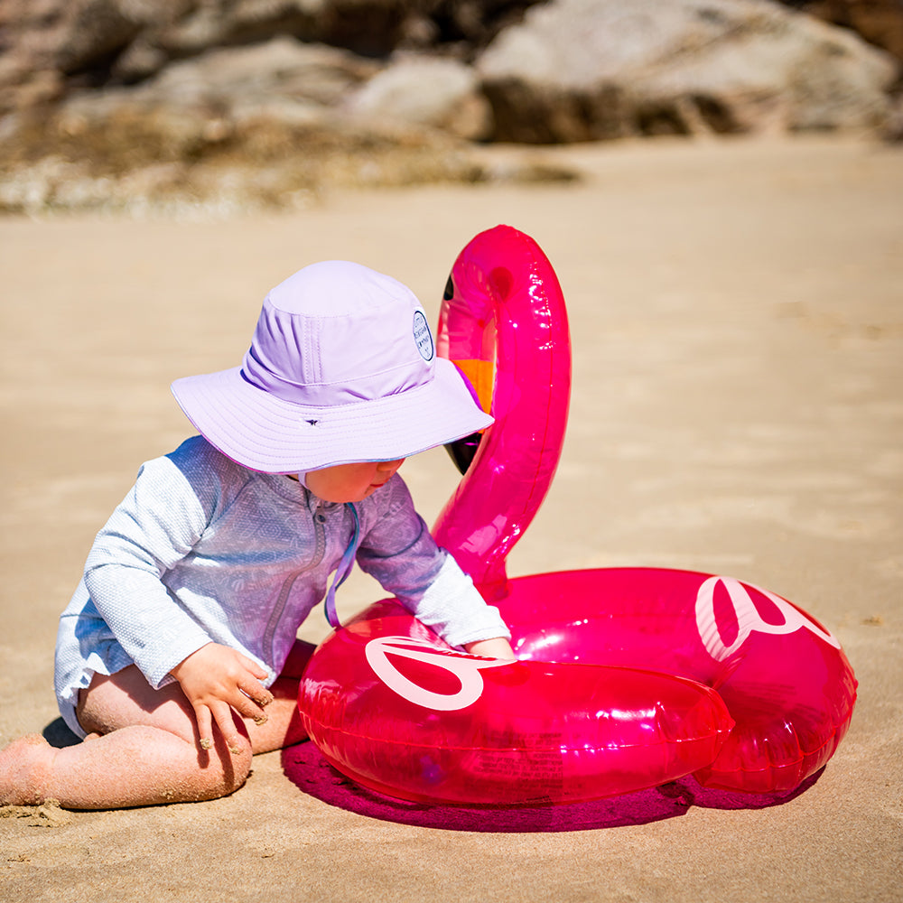 Little Renegade Swim Hat for sunny outdoor play