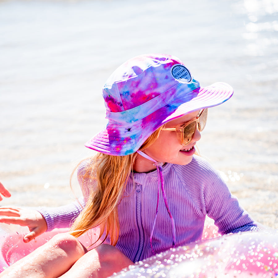 COTTON CANDY SWIM HAT - MINI SIZE ONLY