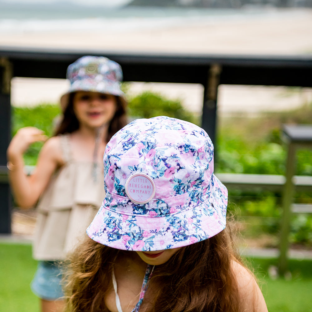 FLOURISH REVERSIBLE BUCKET HAT - MINI & MEGA SIZE ONLY