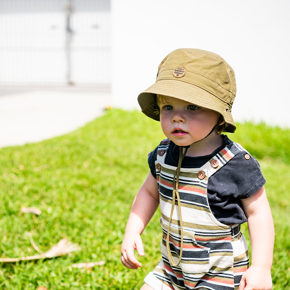OLIVE BUCKET HAT - 4 Sizes