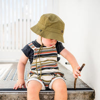 OLIVE BUCKET HAT - 4 Sizes