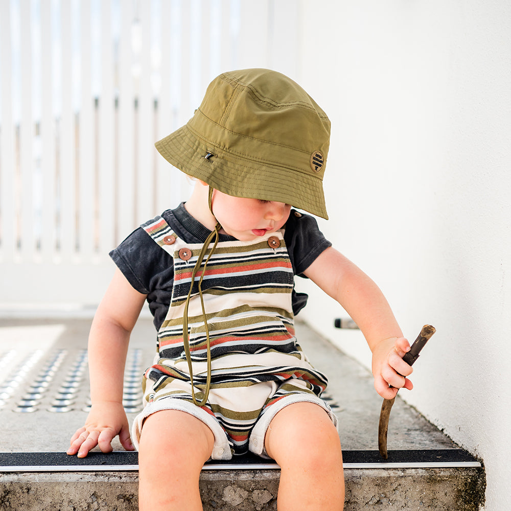 OLIVE BUCKET HAT - 4 Sizes