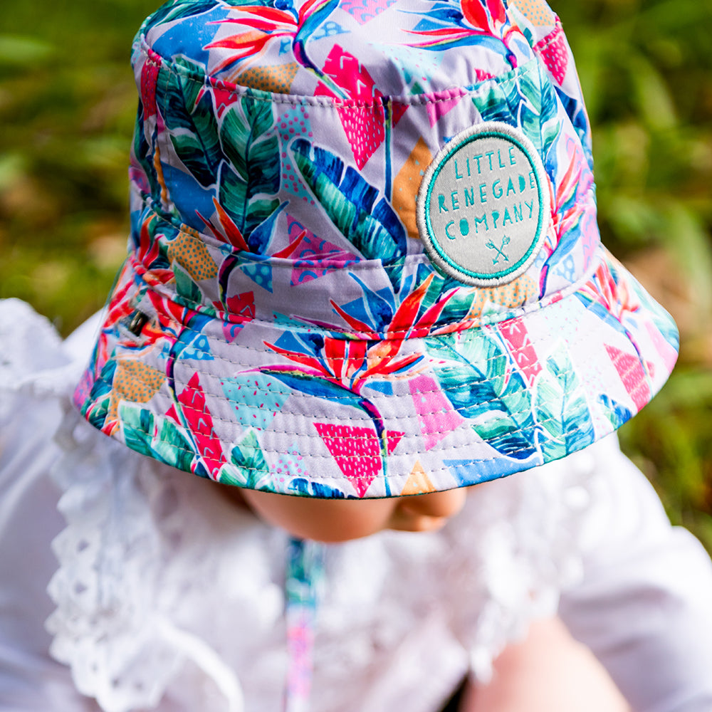 PARADISE REVERSIBLE BUCKET HAT - 3 Sizes