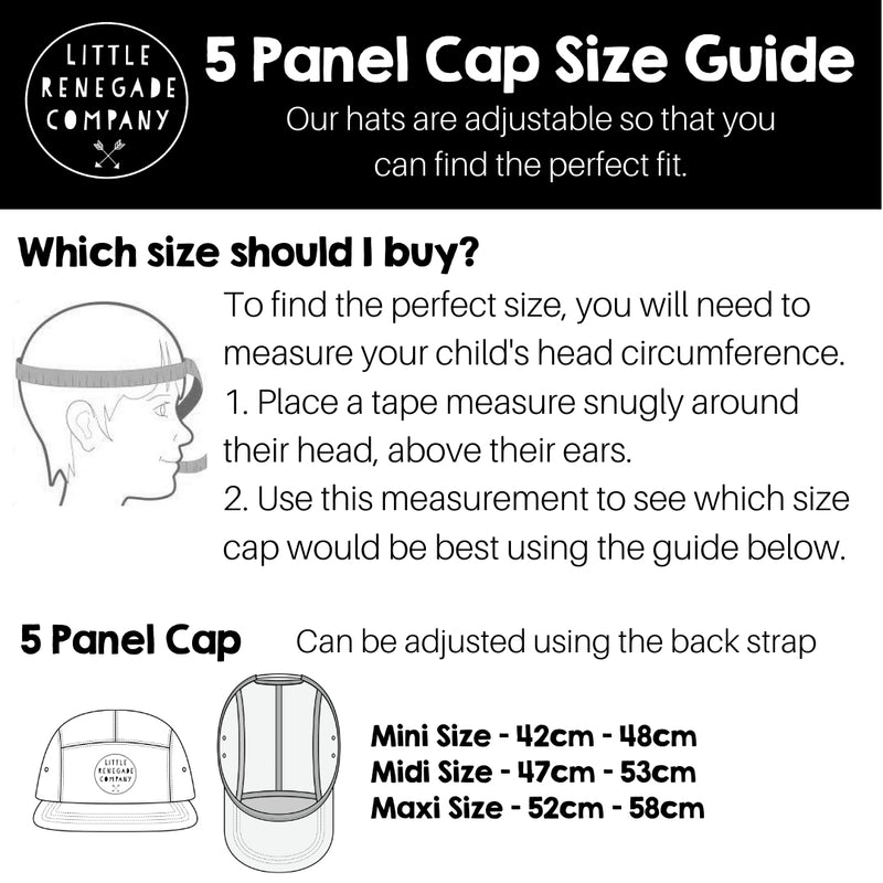 CLOUD 5 PANEL CAP - 3 Sizes
