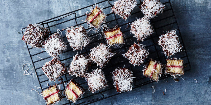 Healthy Chocolate Lamingtons - from 28 By Sam Wood