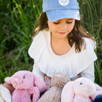 PLUSH BUNNY - 6 COLOURS