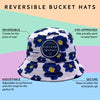 BLOSSOM REVERSIBLE BUCKET HAT - 4 Sizes
