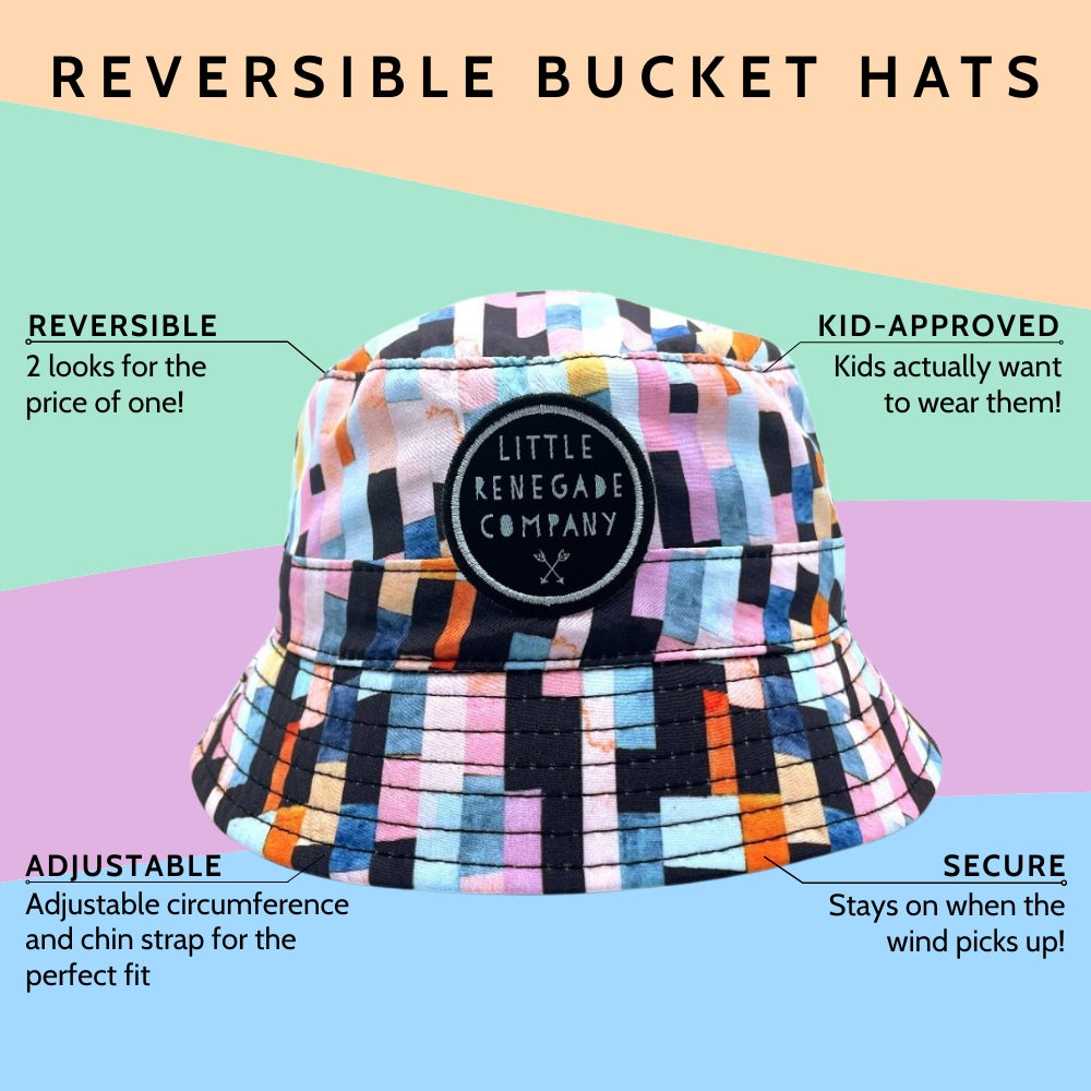 BERMUDA REVERSIBLE BUCKET HAT - 4 Sizes