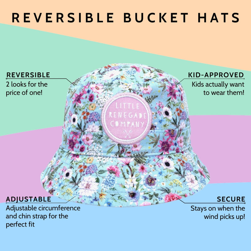 MEADOW REVERSIBLE BUCKET HAT - 4 Sizes