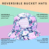 FLOURISH REVERSIBLE BUCKET HAT - 4 Sizes