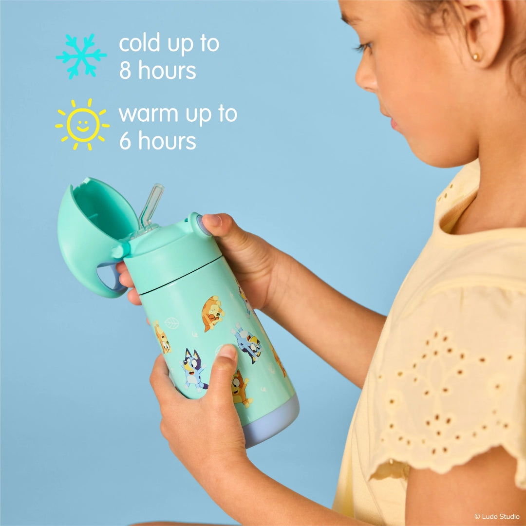 B.BOX 350ml INSULATED DRINK BOTTLE - BLUEY PLAYTIME
