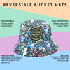 AUSSIE NATIVES REVERSIBLE BUCKET HAT - 4 Sizes