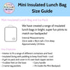 MAGIC GARDEN MINI INSULATED LUNCH BAG