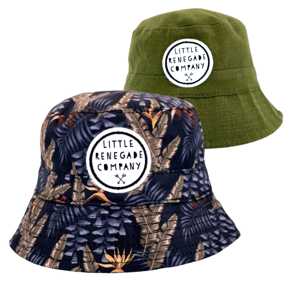 KAHUNA REVERSIBLE BUCKET HAT - 4 Sizes