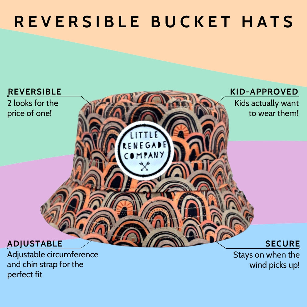 ARIZONA REVERSIBLE BUCKET HAT - MINI & MAXI SIZE ONLY