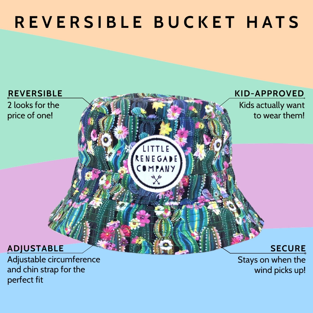 OASIS REVERSIBLE BUCKET HAT - 4 Sizes