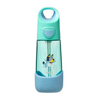 B.BOX 450ml STRAW DRINK BOTTLE - BLUEY PLAYTIME