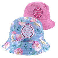 CAMELLIA REVERSIBLE BUCKET HAT - 4 Sizes