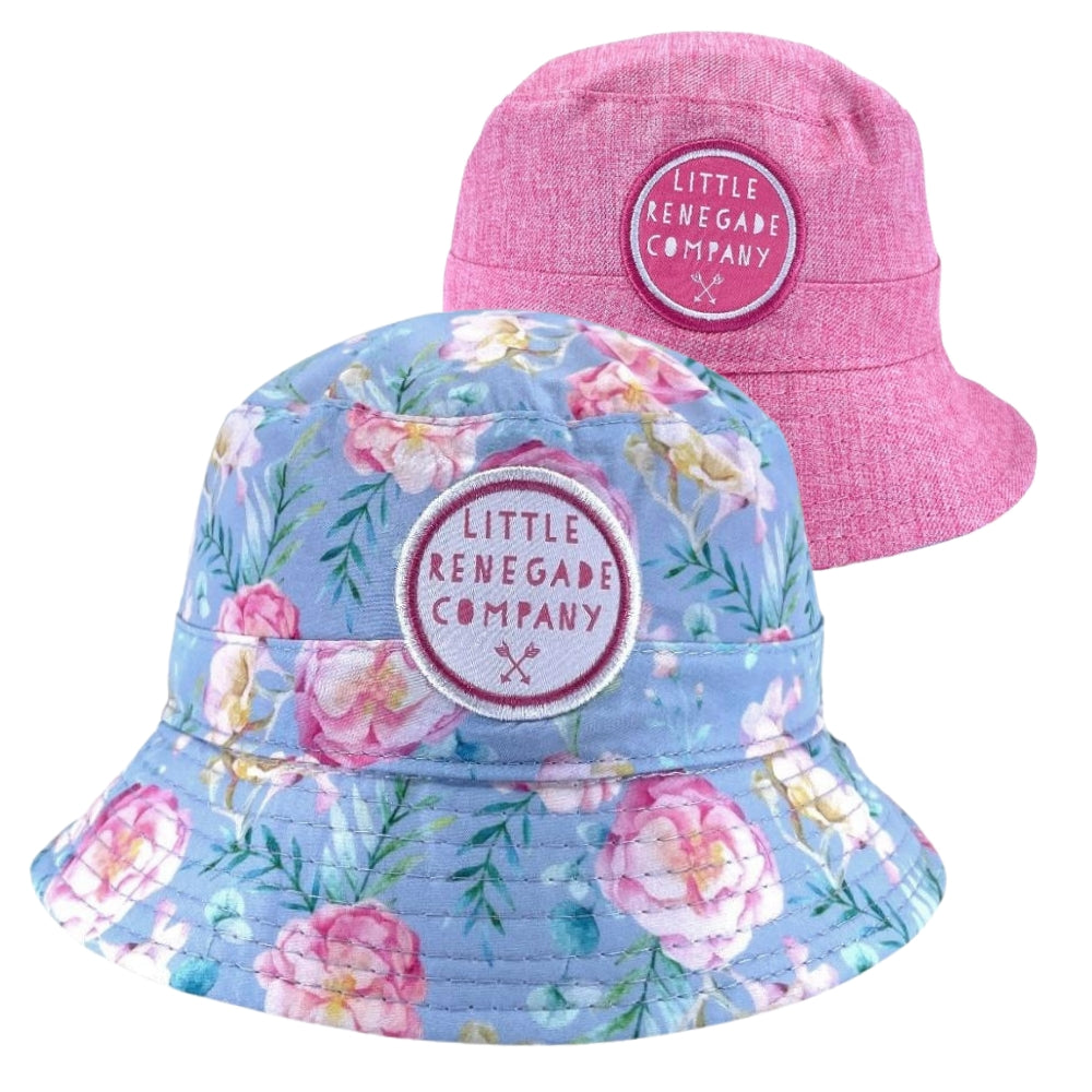 CAMELLIA REVERSIBLE BUCKET HAT - 4 Sizes