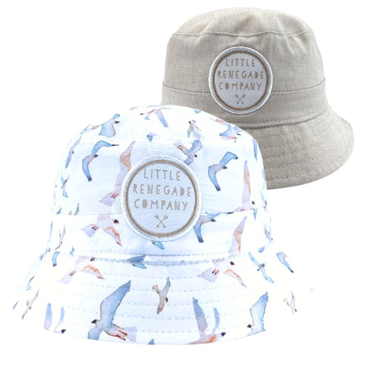 GULL REVERSIBLE BUCKET HAT - 4 Sizes