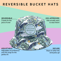 TROPIC REVERSIBLE BUCKET HAT - 4 Sizes
