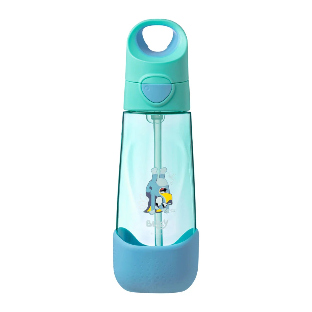 B.BOX 600ml STRAW DRINK BOTTLE - BLUEY PLAYTIME
