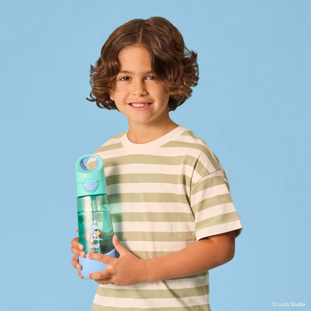 B.BOX 600ml STRAW DRINK BOTTLE - BLUEY PLAYTIME
