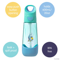 B.BOX 600ml STRAW DRINK BOTTLE - BLUEY PLAYTIME