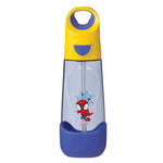 B.BOX 600ml STRAW DRINK BOTTLE - SPIDEY