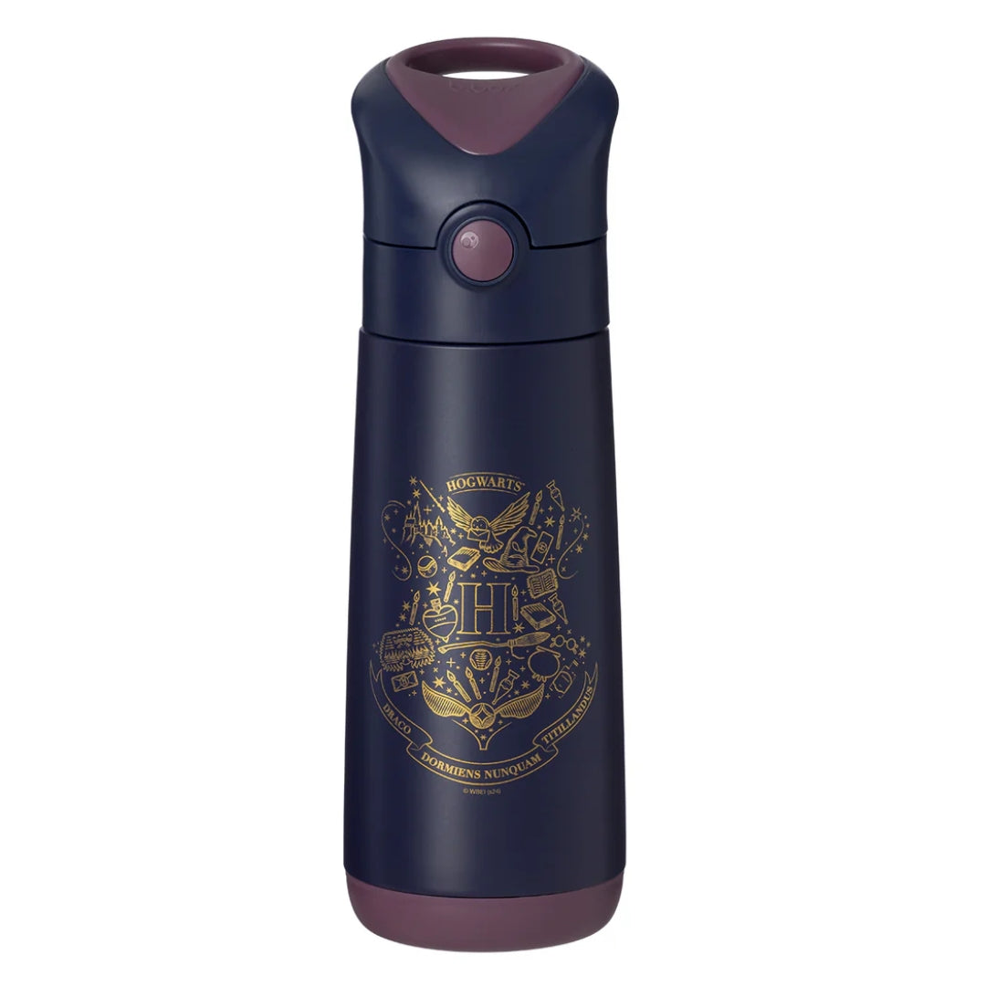 B.BOX HARRY POTTER 500ml INSULATED STRAW DRINK BOTTLE
