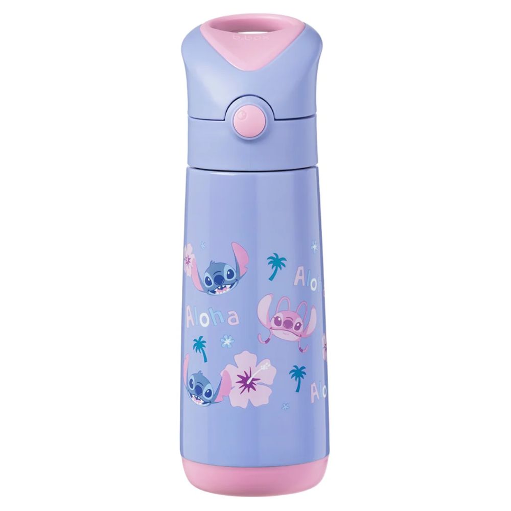 B.BOX STITCH 500ml INSULATED STRAW DRINK BOTTLE