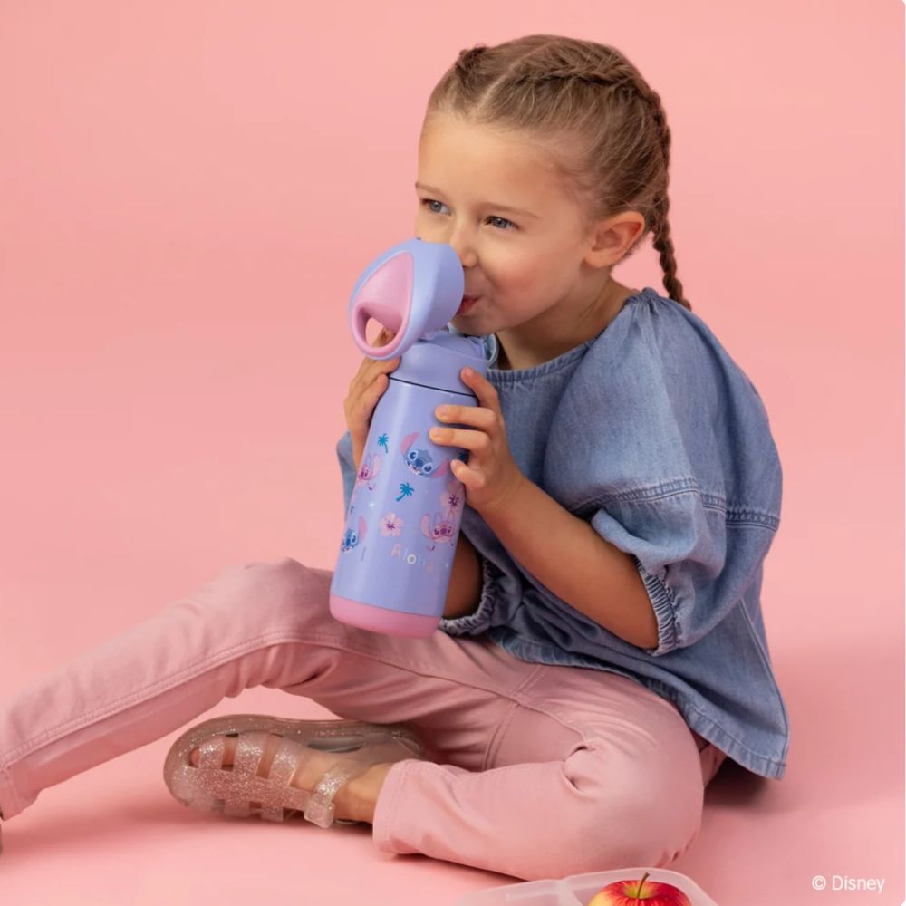 B.BOX STITCH 500ml INSULATED STRAW DRINK BOTTLE