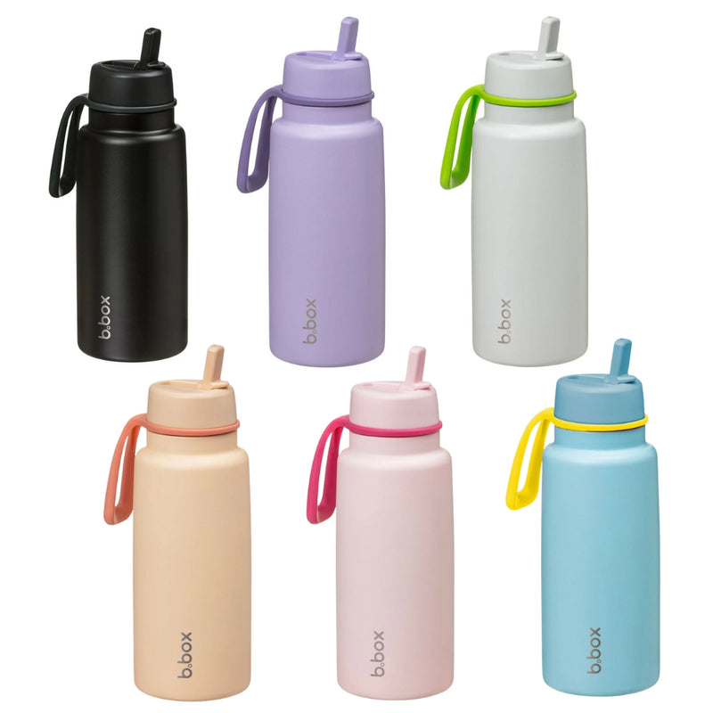 B.BOX 1L INSULATED FLIP TOP DRINK BOTTLE - 6 COLOURS