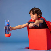 B.BOX 600ml STRAW DRINK BOTTLE - SUPERMAN
