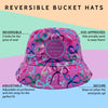 LOVELY BOWS REVERSIBLE BUCKET HAT - 4 Sizes