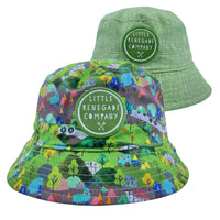 WHEELS N ROADS REVERSIBLE BUCKET HAT - 4 Sizes