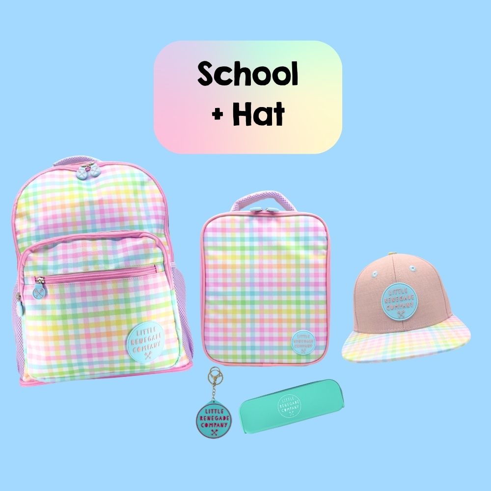 School + Hat Bundle
