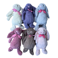 PLUSH BUNNY - 6 COLOURS