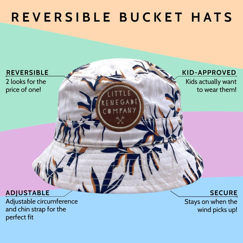 MOROCCO REVERSIBLE BUCKET HAT - 4 Sizes