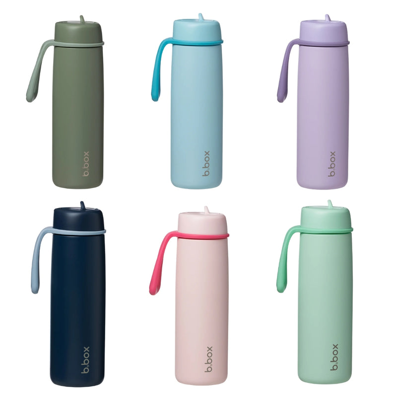 B.BOX 690ml INSULATED FLIP TOP DRINK BOTTLE - 6 COLOURS