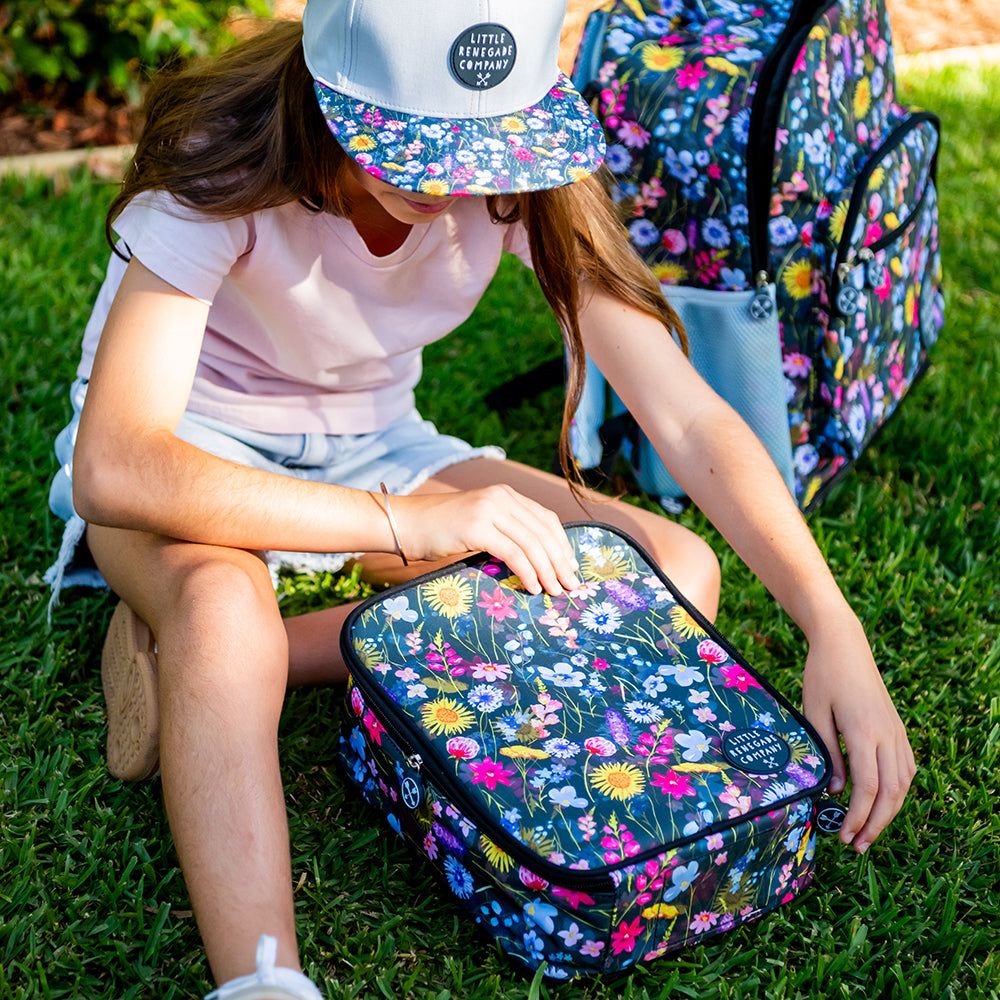 FLEUR INSULATED LUNCH BAG