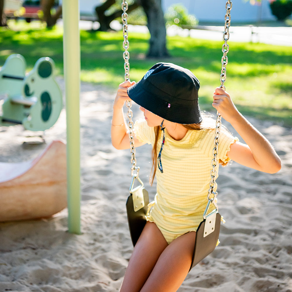 FLEUR REVERSIBLE BUCKET HAT- 4 Sizes