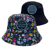 FLEUR REVERSIBLE BUCKET HAT- 4 Sizes