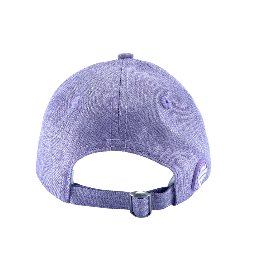 Lilac Baseball Cap – Purple Textured Hat for Kids & Adults - 3 Sizes ...