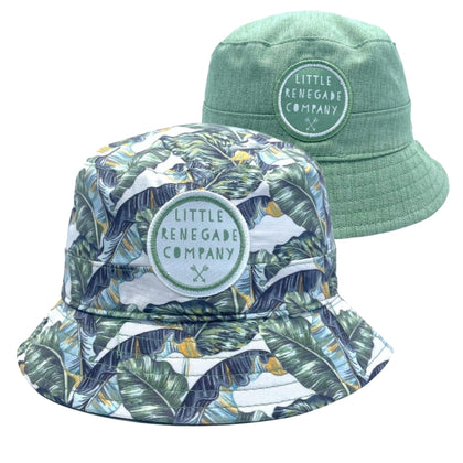 TROPIC REVERSIBLE BUCKET HAT - MINI & MEGA SIZE ONLY
