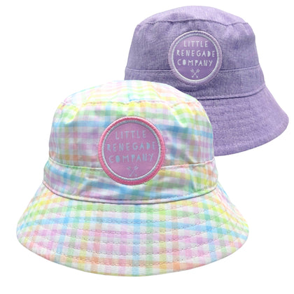 SHERBERT REVERSIBLE BUCKET HAT- 4 Sizes