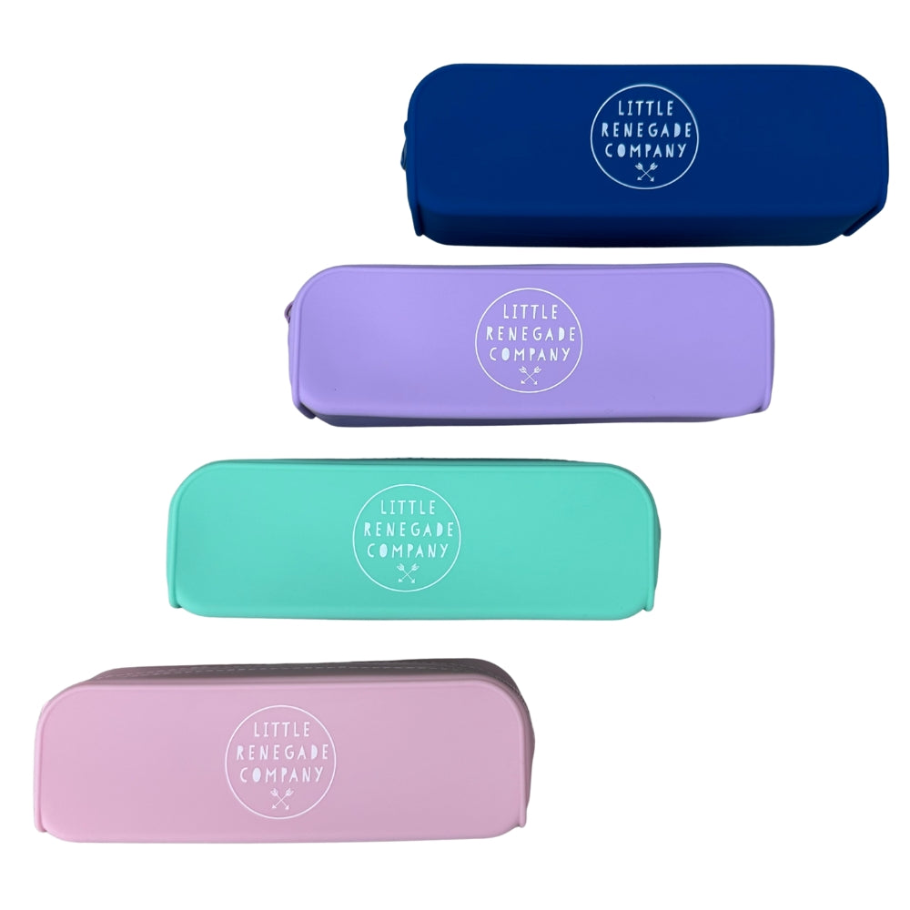 SILICONE PENCIL CASE - 4 COLOURS