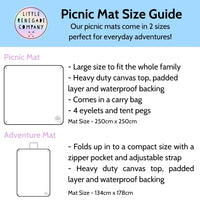 Arizona Adventure Mat Size Guide 