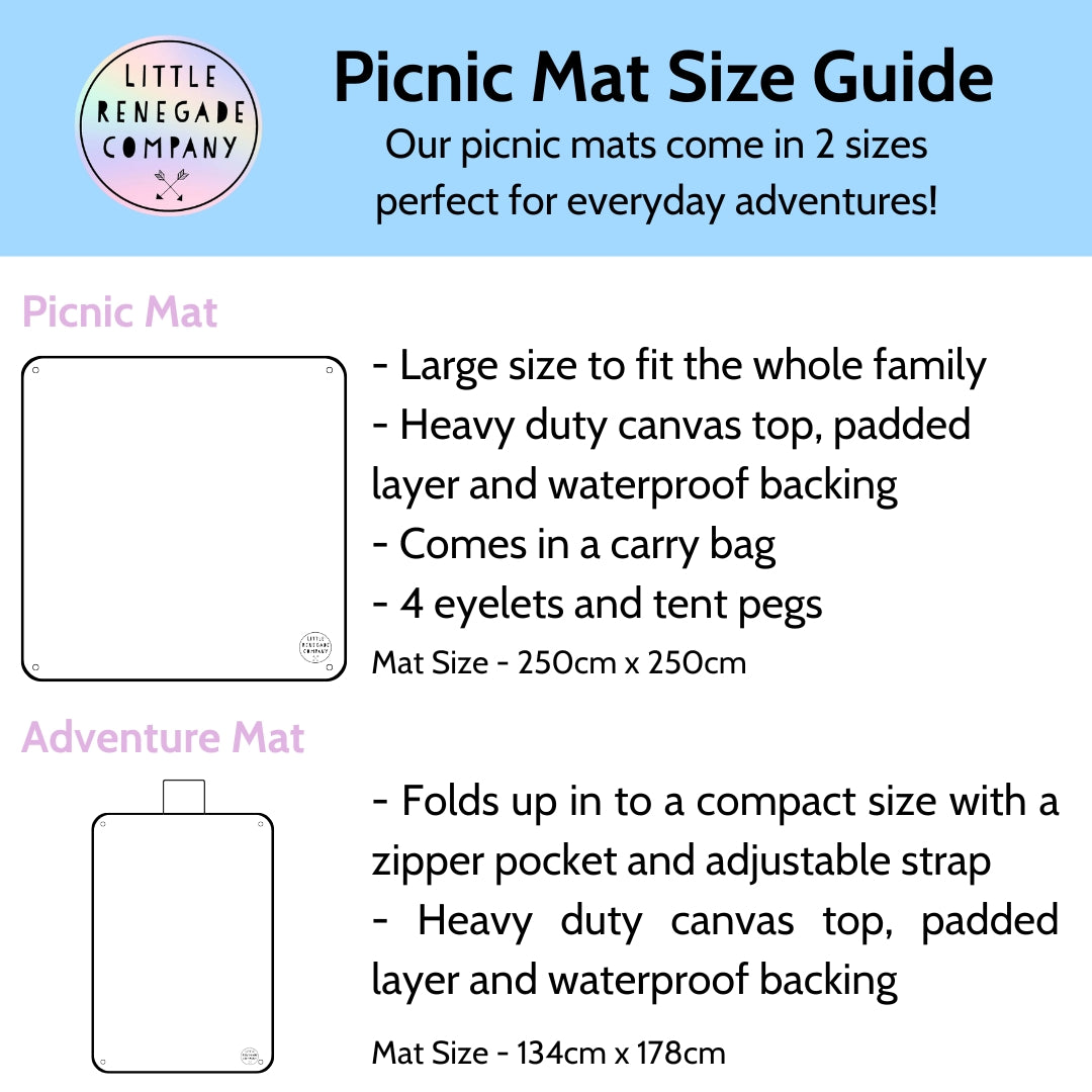 Arizona Adventure Mat Size Guide 